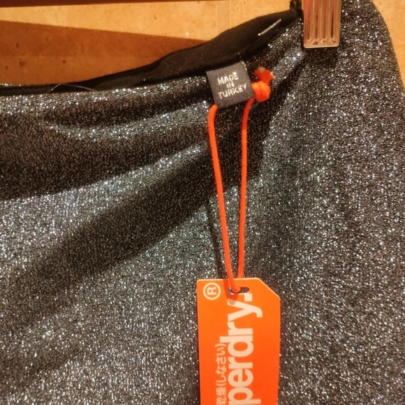 Superdry Mia shimmer skirt - Picture 2 of 2